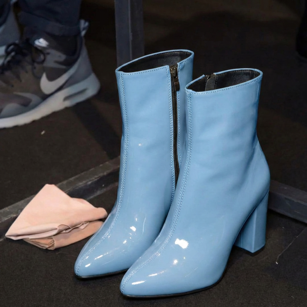 Downtown Patent Boots