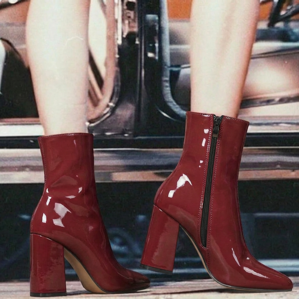 Downtown Patent Boots