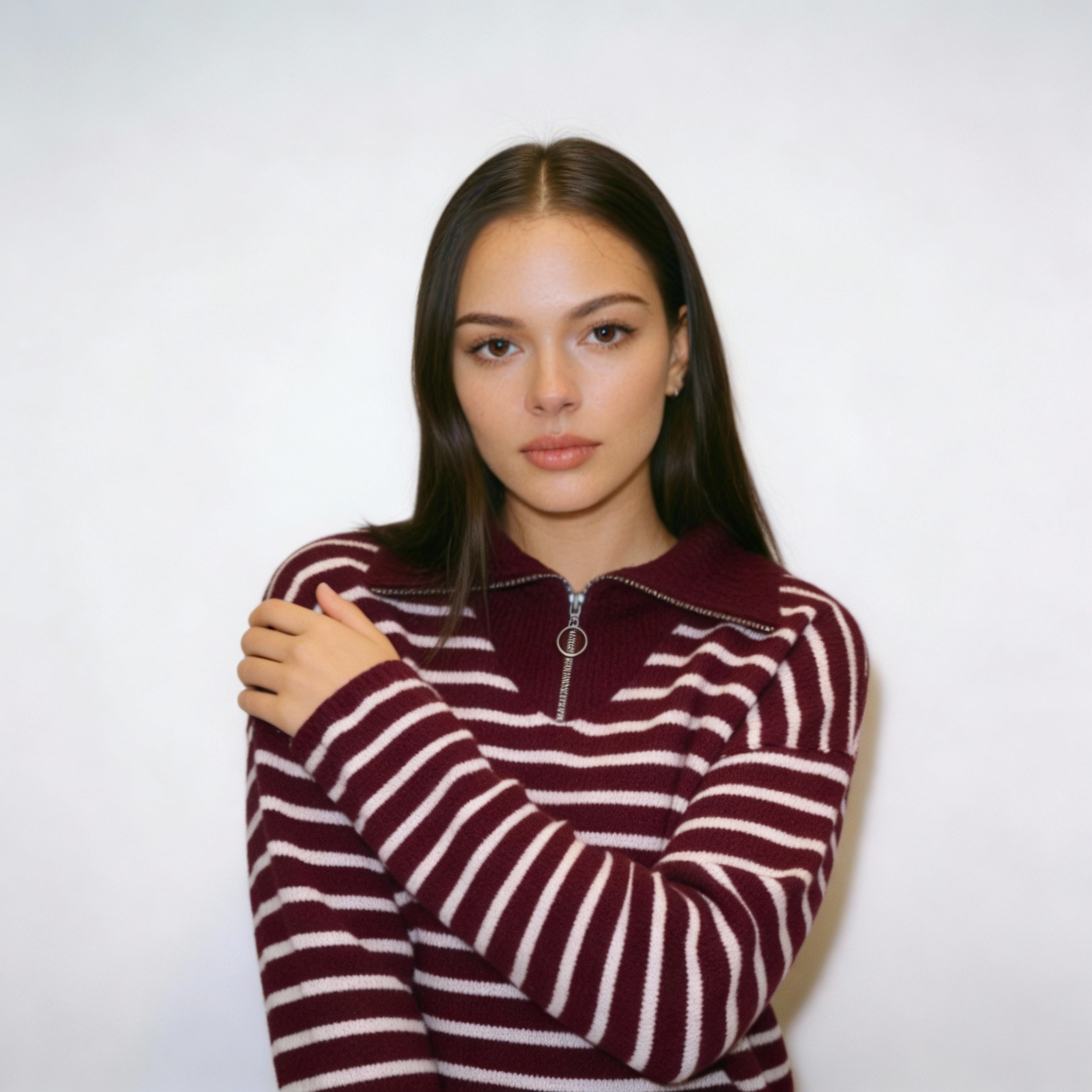 The Amalfi Quarter-Zip Knit Sweater