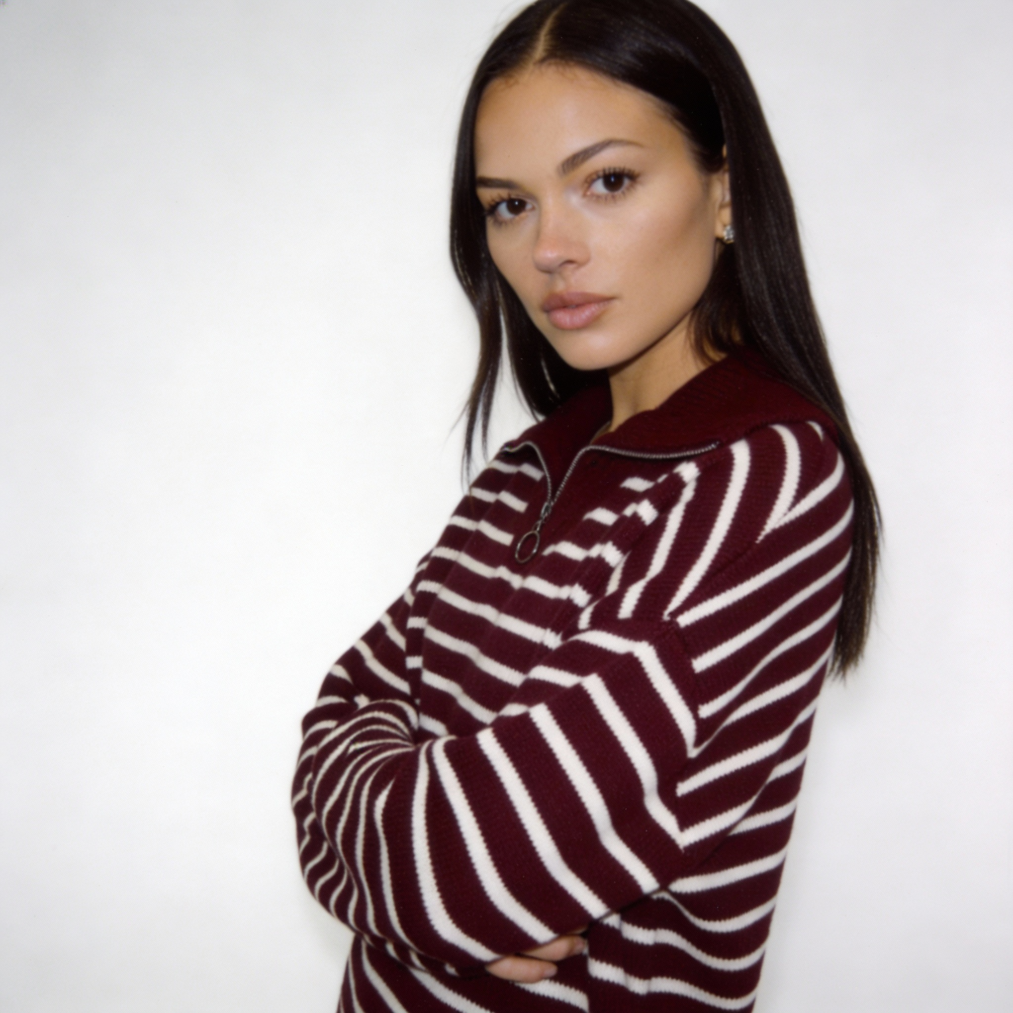 The Amalfi Quarter-Zip Knit Sweater