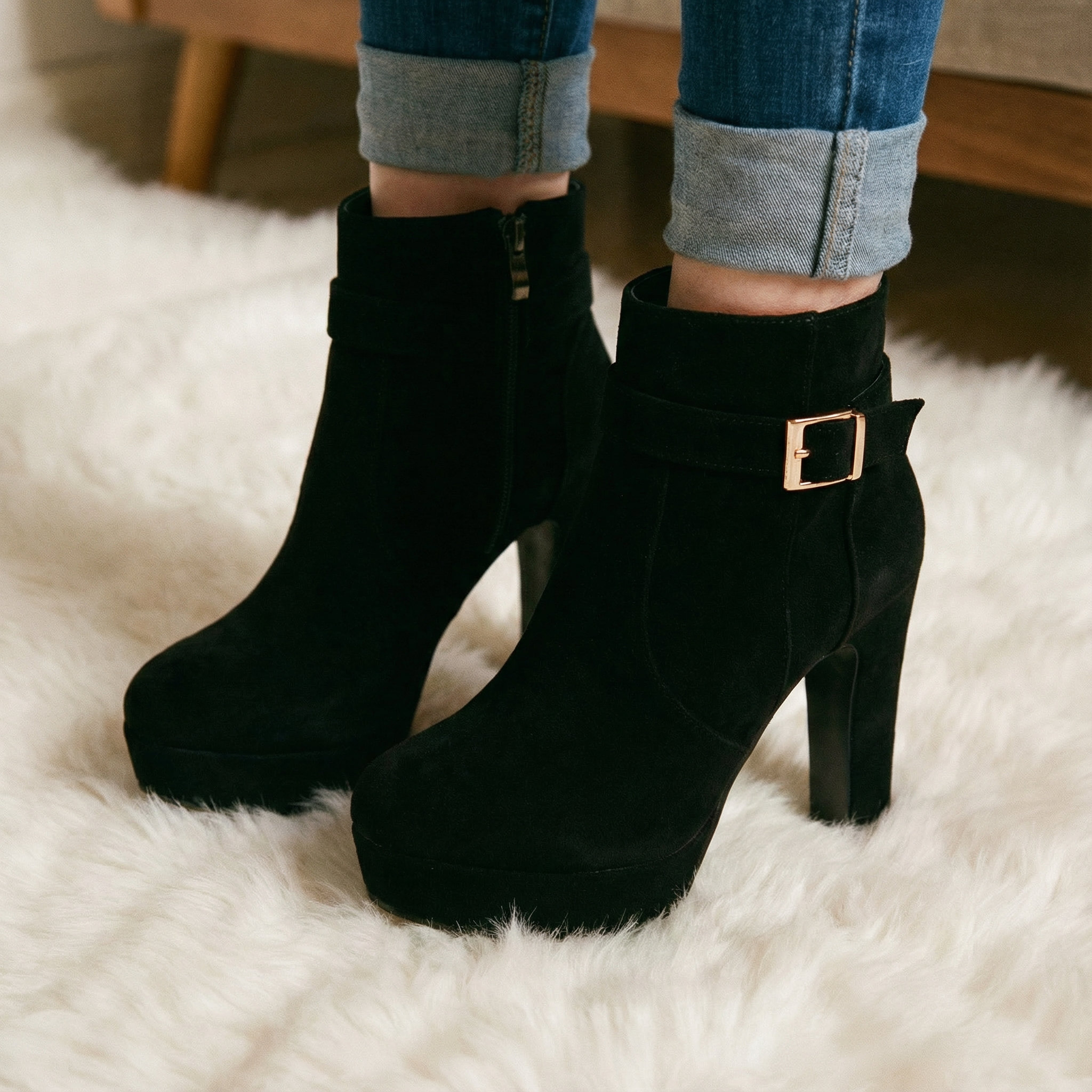 The Natasha Buckle Boot