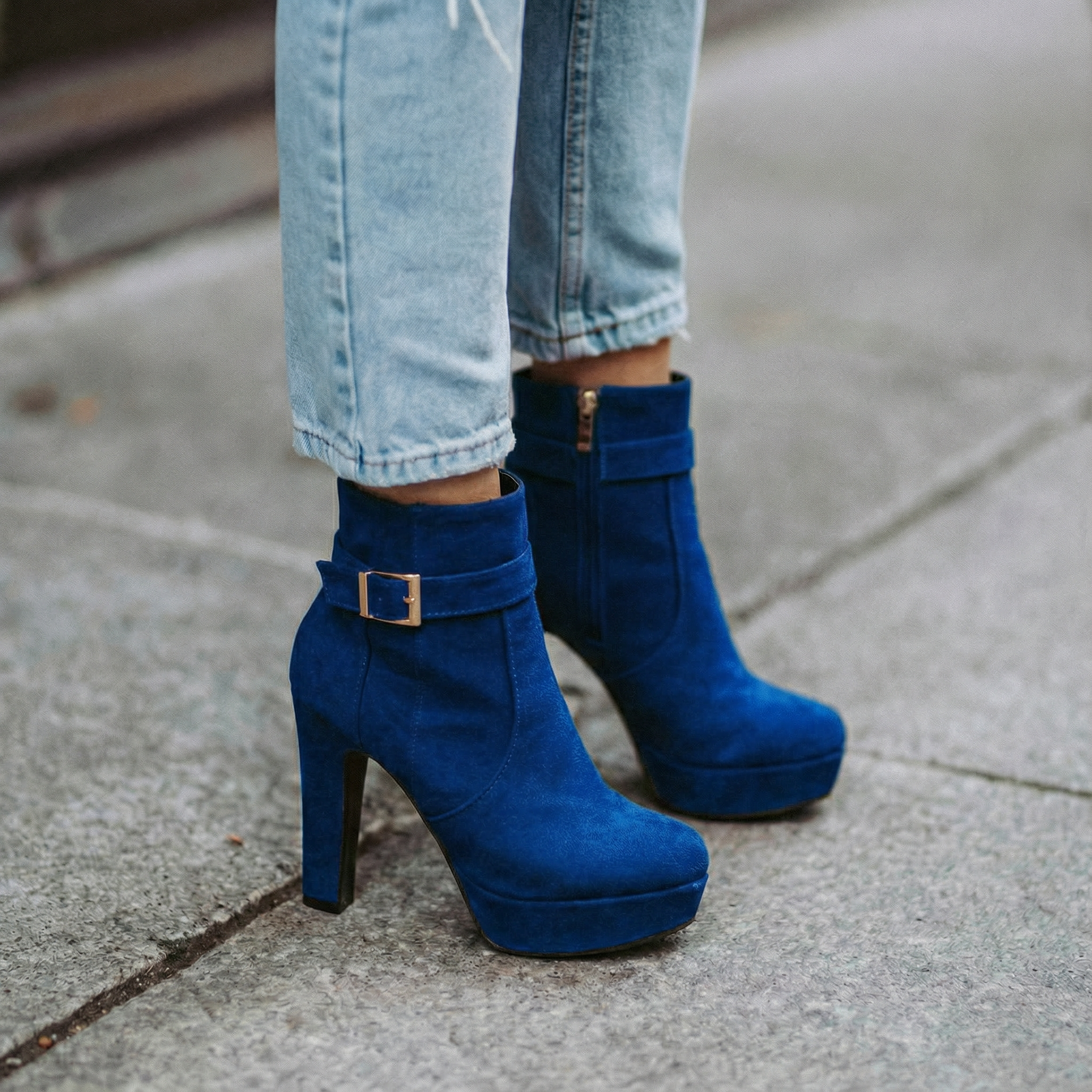 The Natasha Buckle Boot