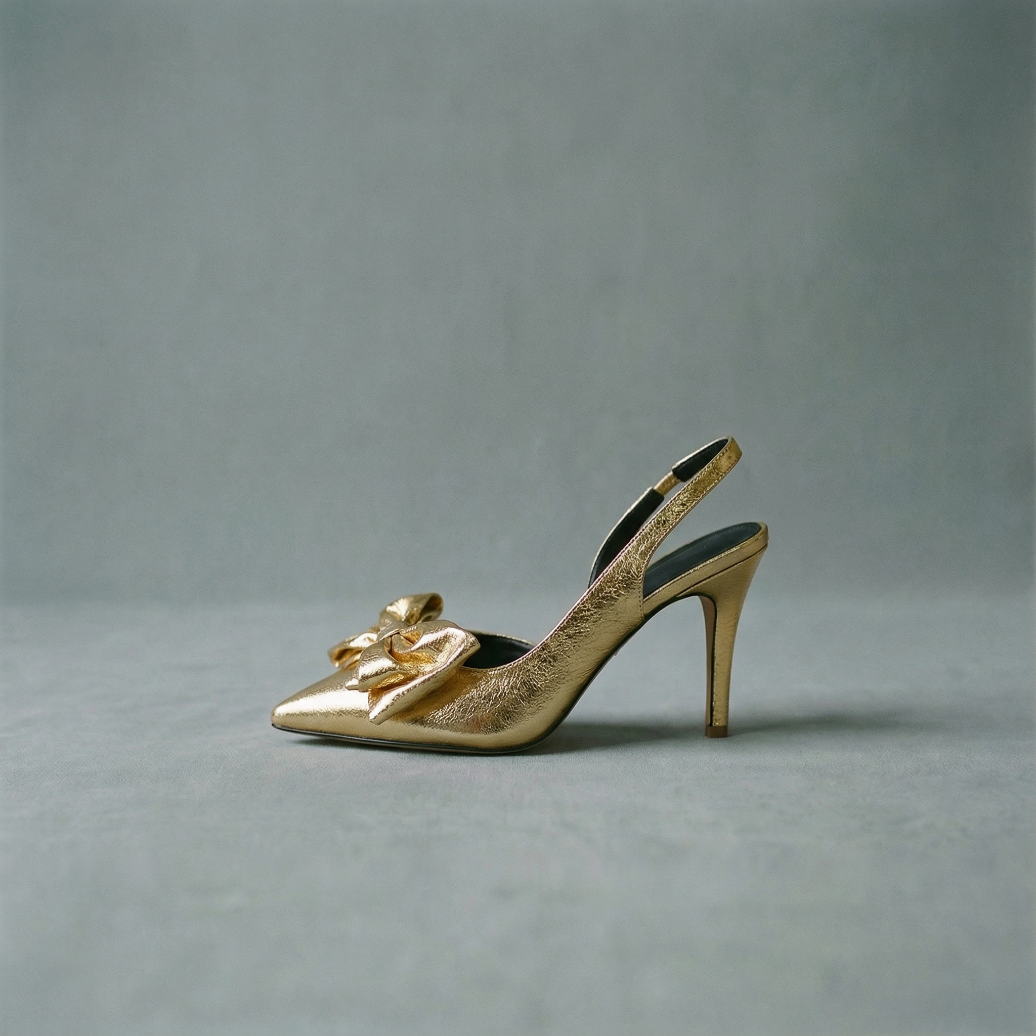 The Tessa Bow-Tie Slingback Heels