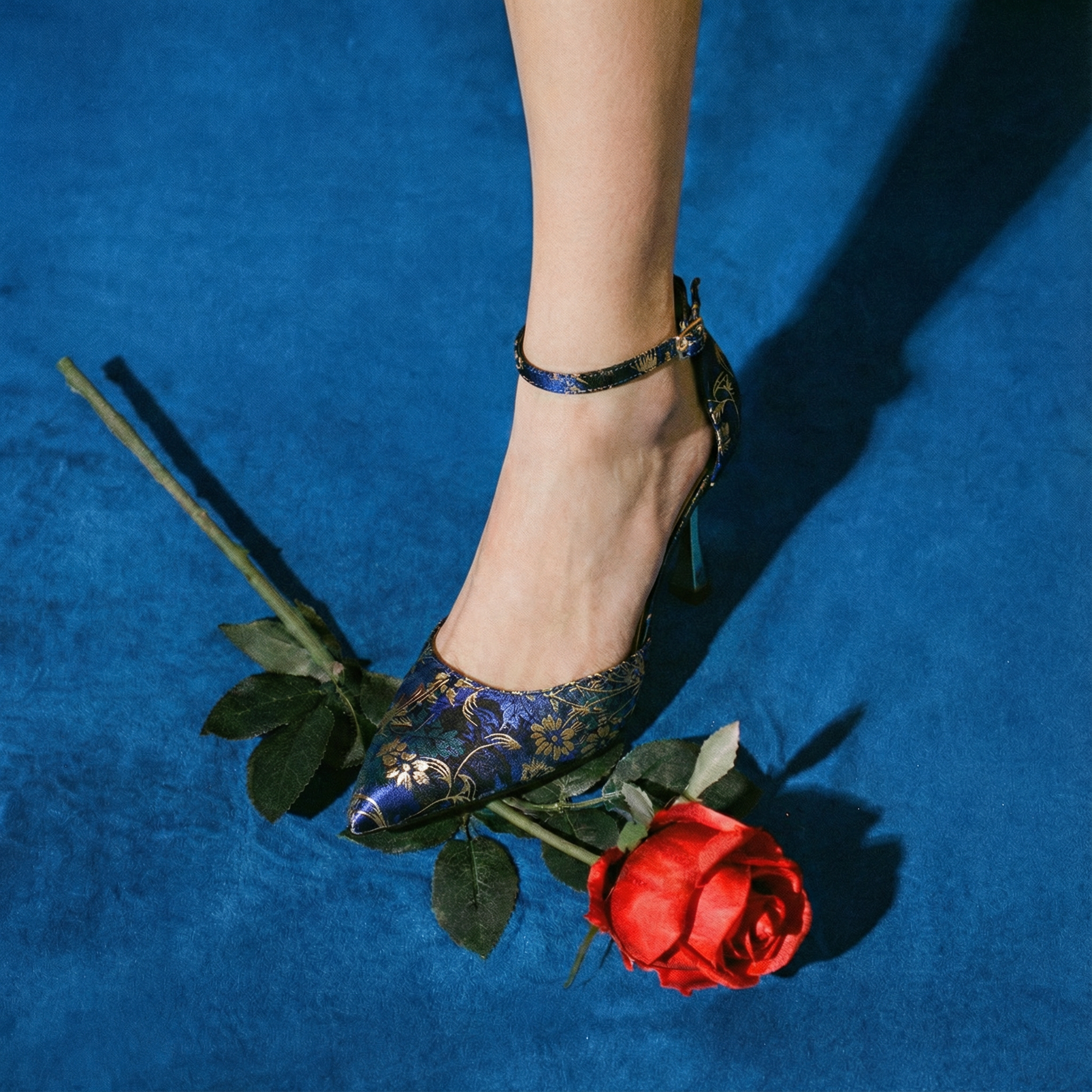 The Empress Ankle Strap Heels