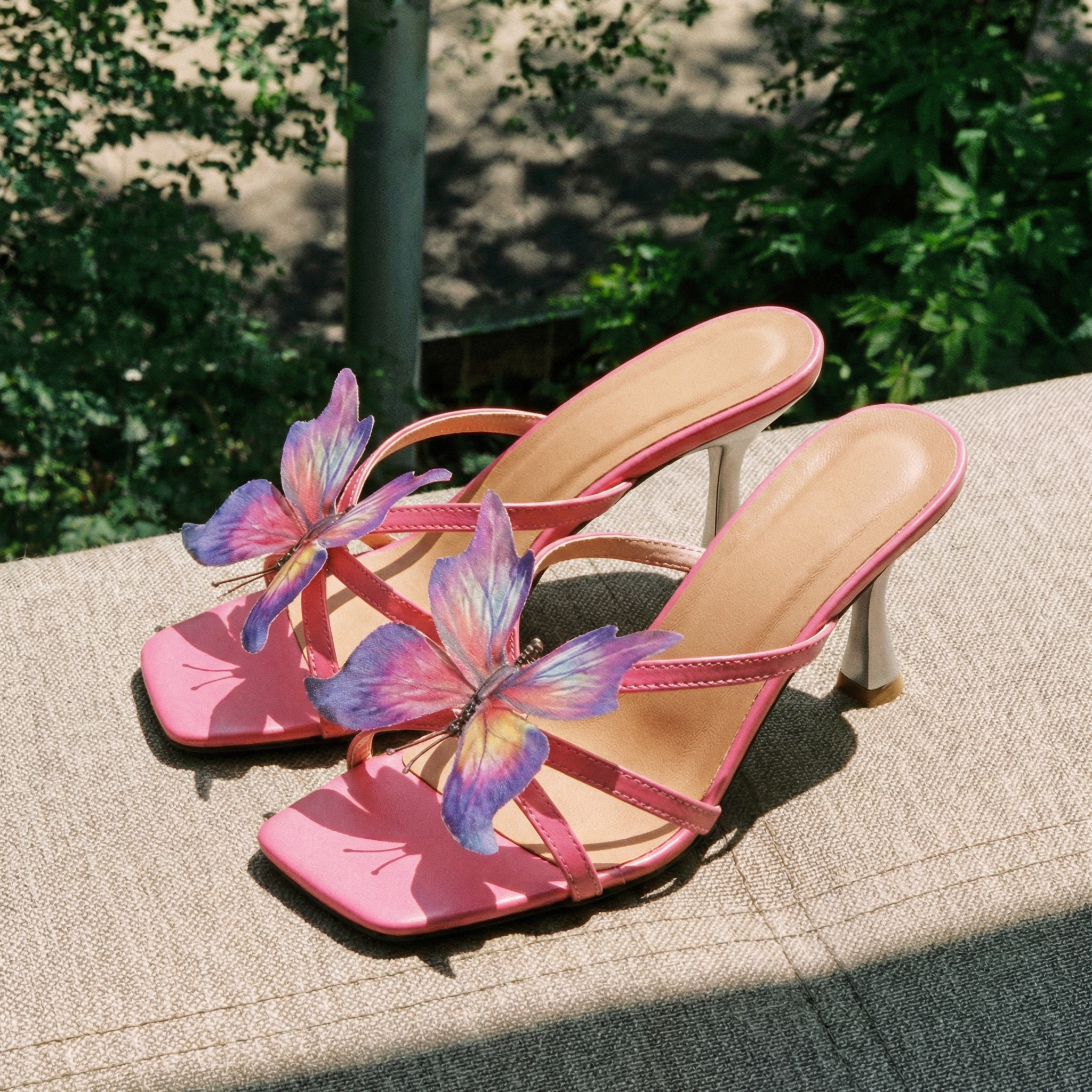 Butterfly Bloom Heels