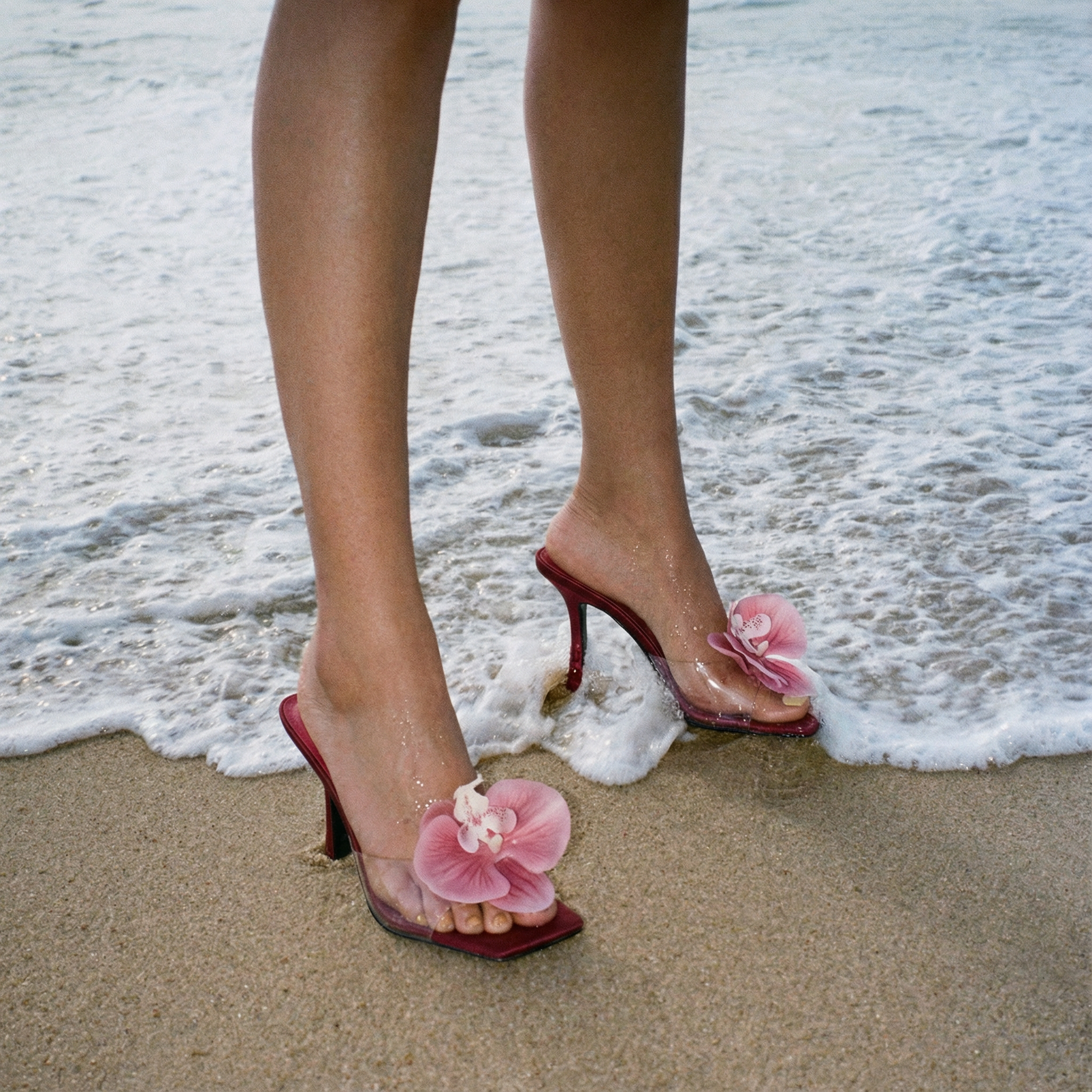 The Dahlia Bloom Heels