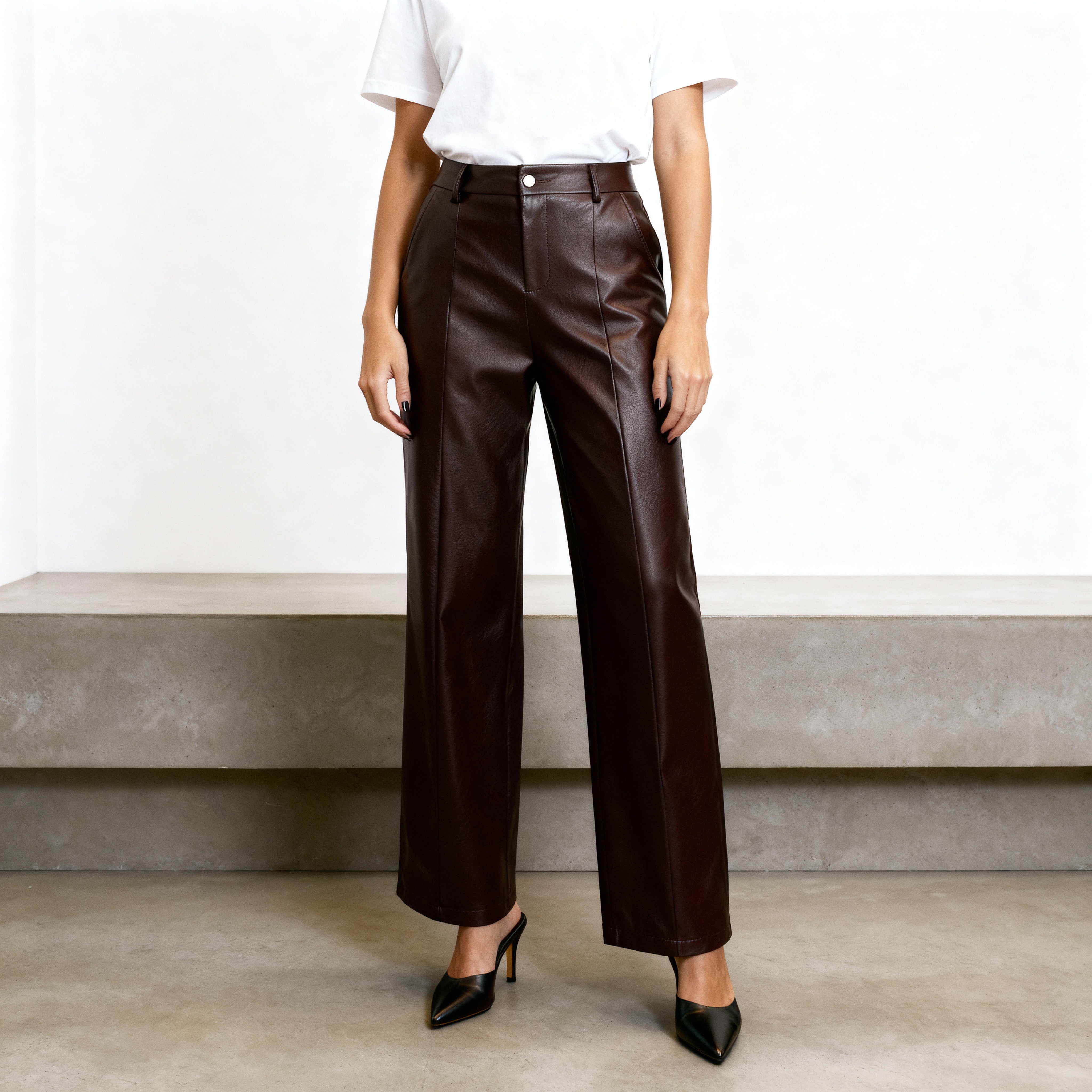 Portofino Leather Trousers