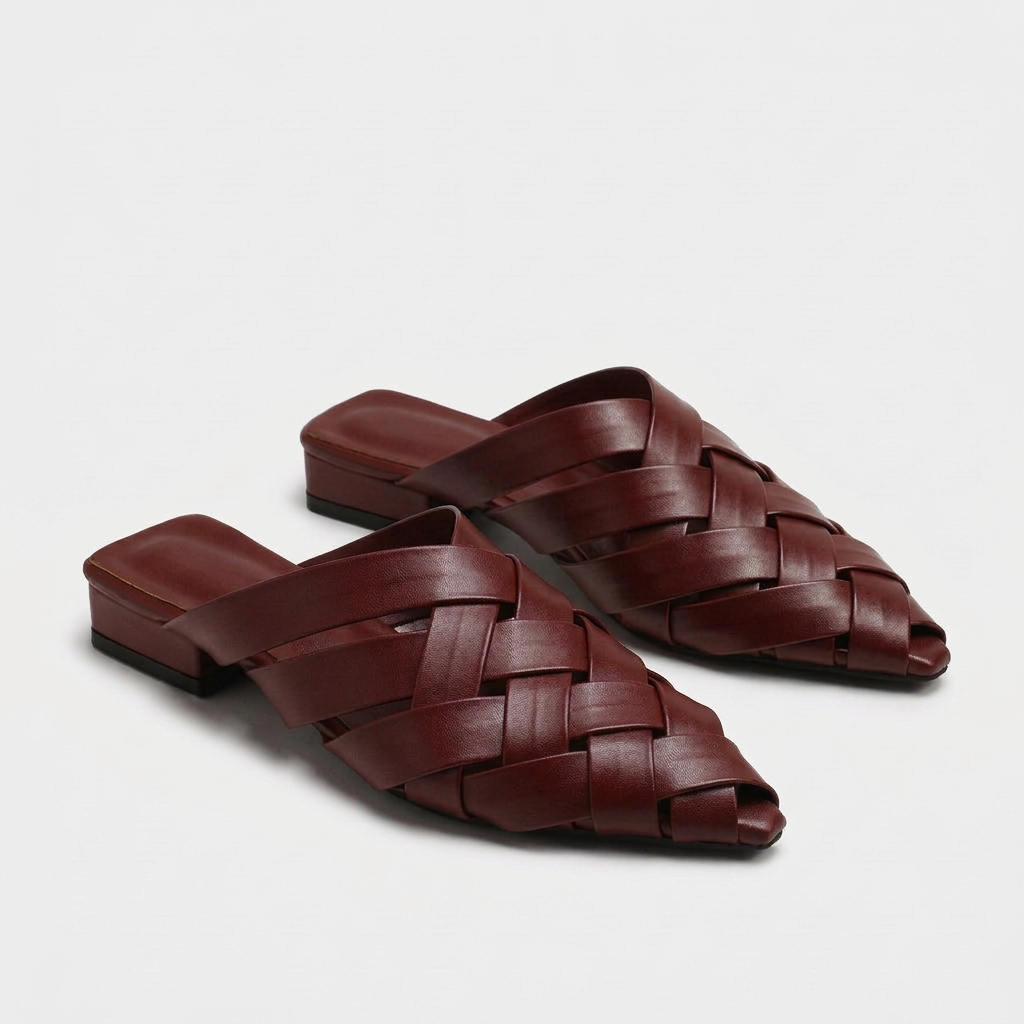 Verona Woven Flats