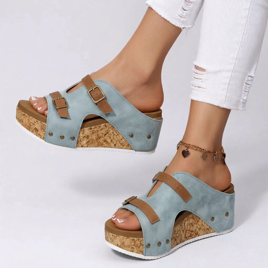 The Amalfi Platform Sandals