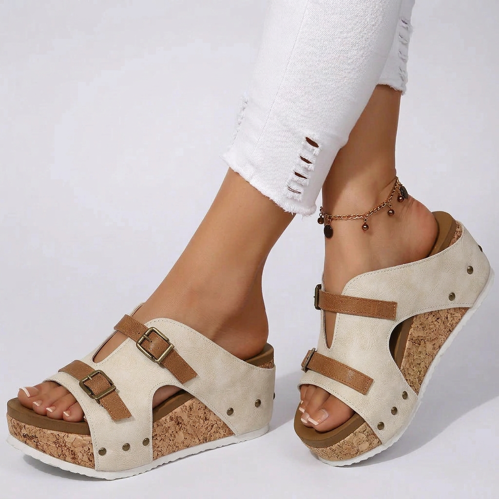 The Amalfi Platform Sandals