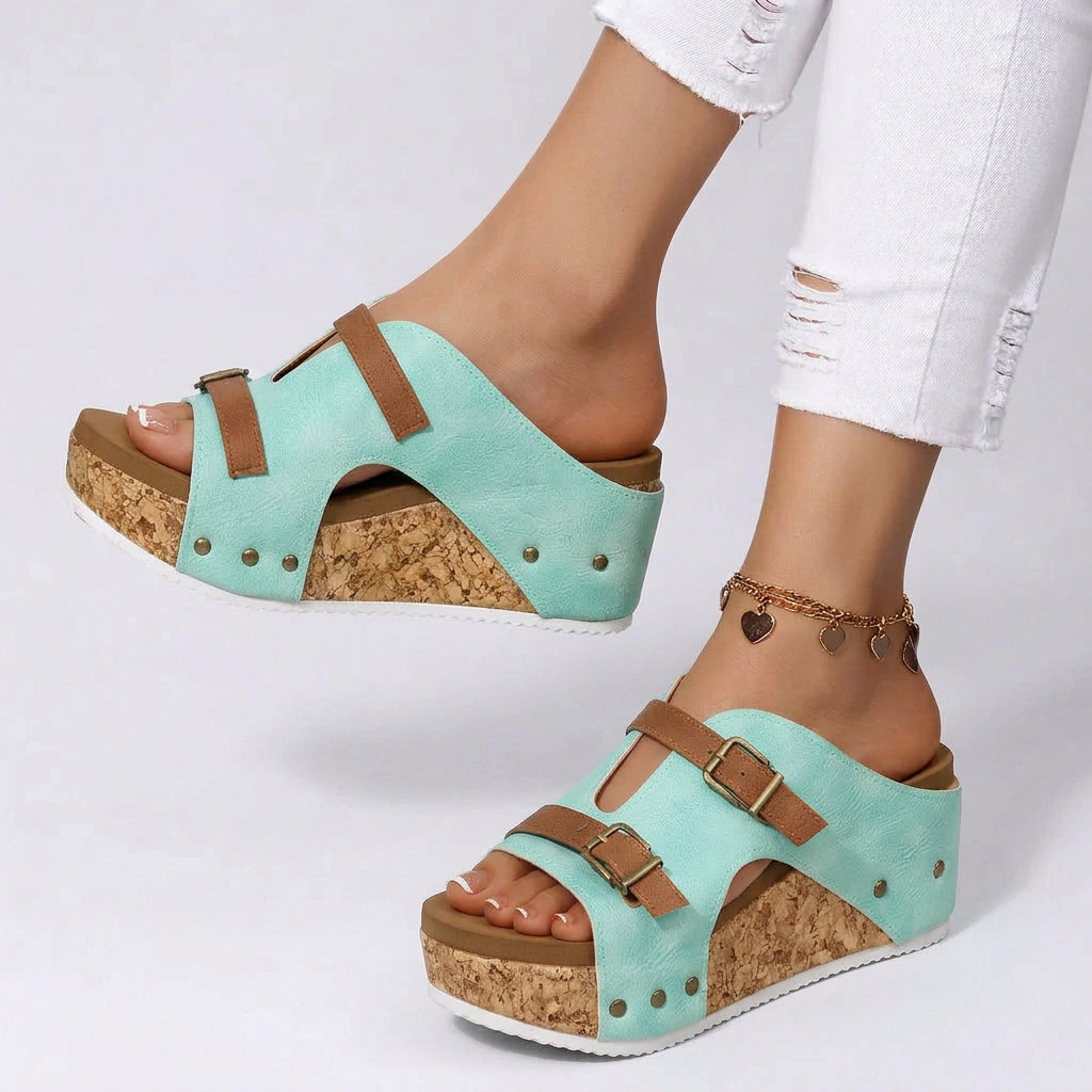 The Amalfi Platform Sandals