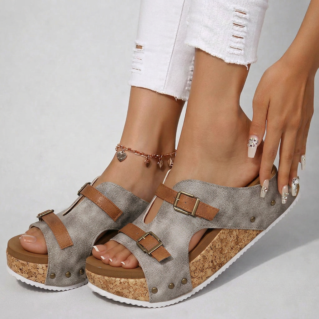 The Amalfi Platform Sandals