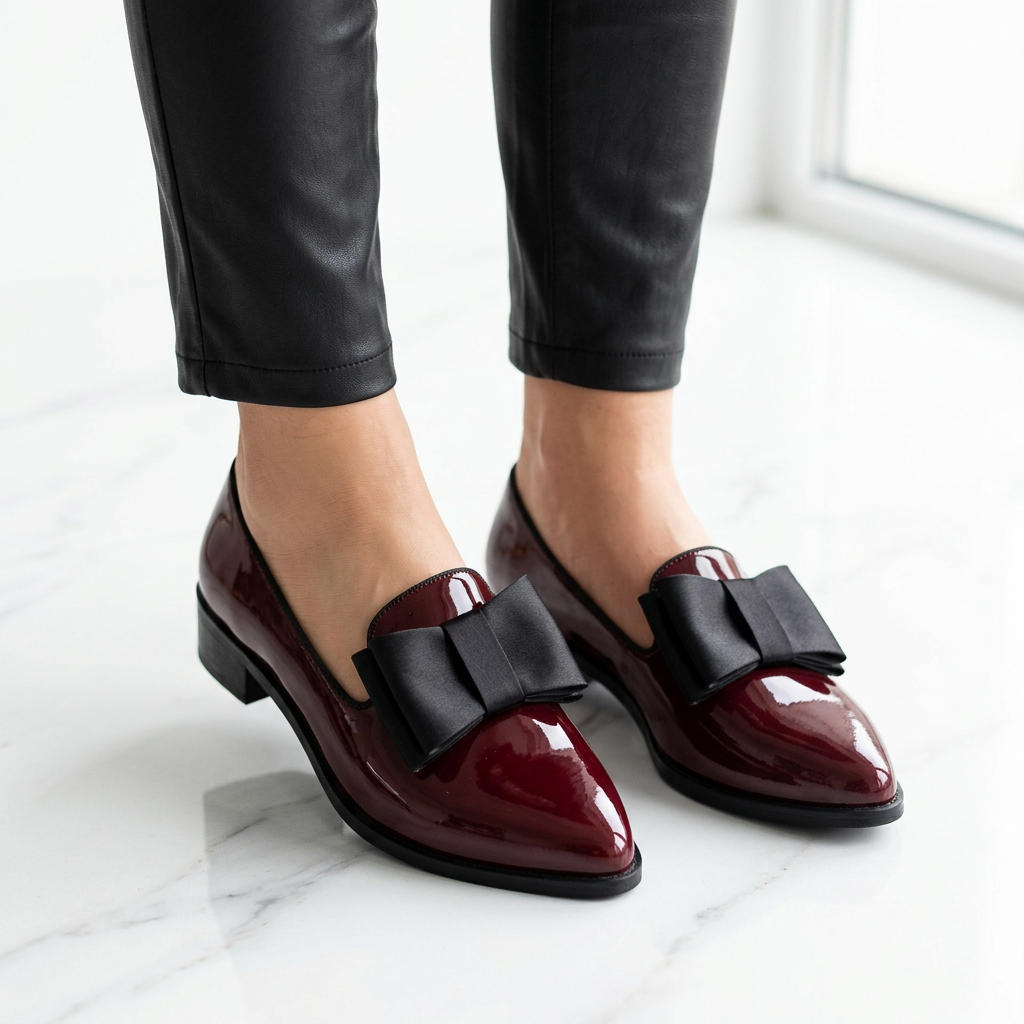 Scarlett Bow Loafers