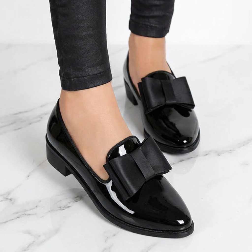 Scarlett Bow Loafers