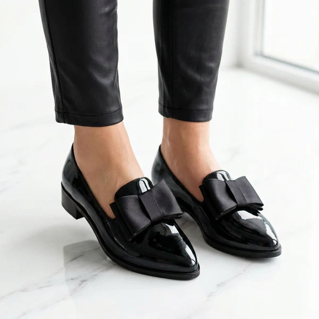 Scarlett Bow Loafers