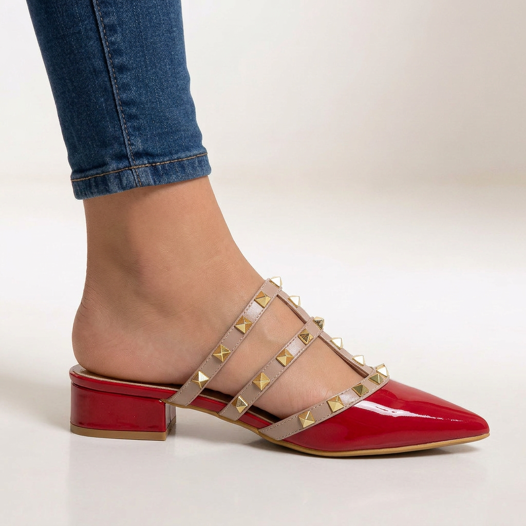 Valentine Studded Sandal
