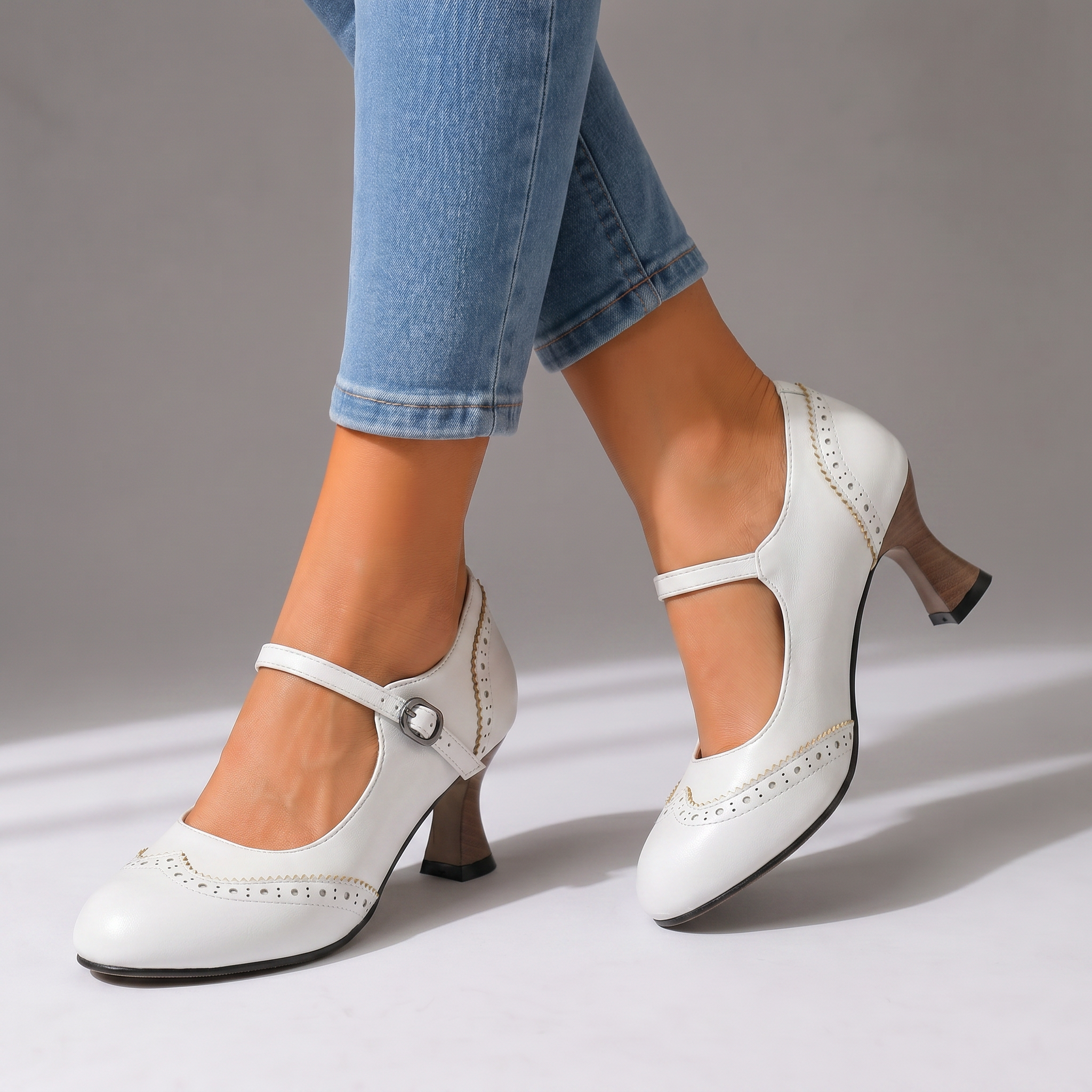 Belle Mary Jane Heels
