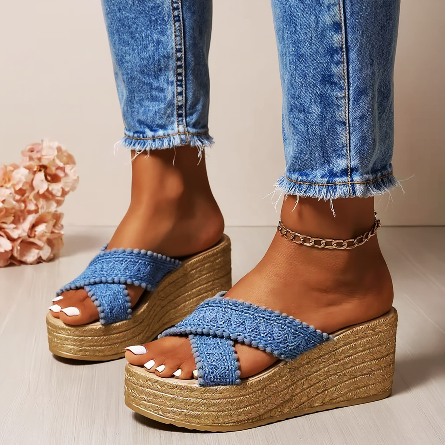 Summer Weave Platform Slides