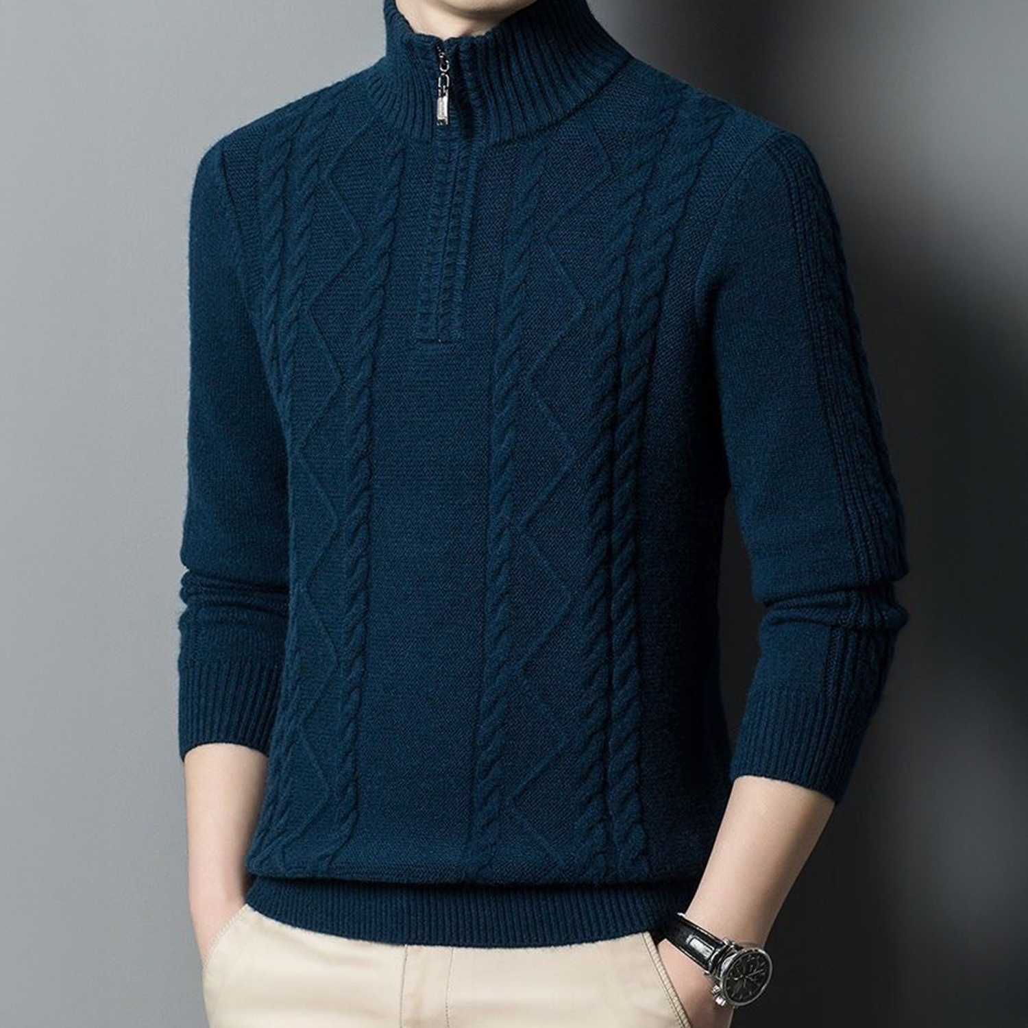 The Camden Half-Zip Sweater