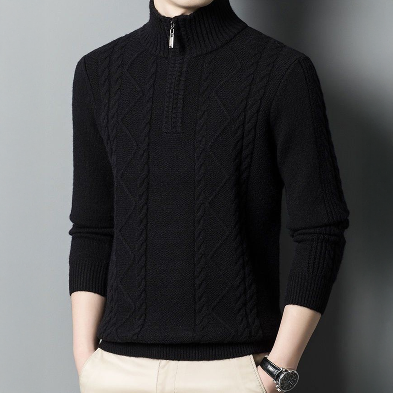 The Camden Half-Zip Sweater