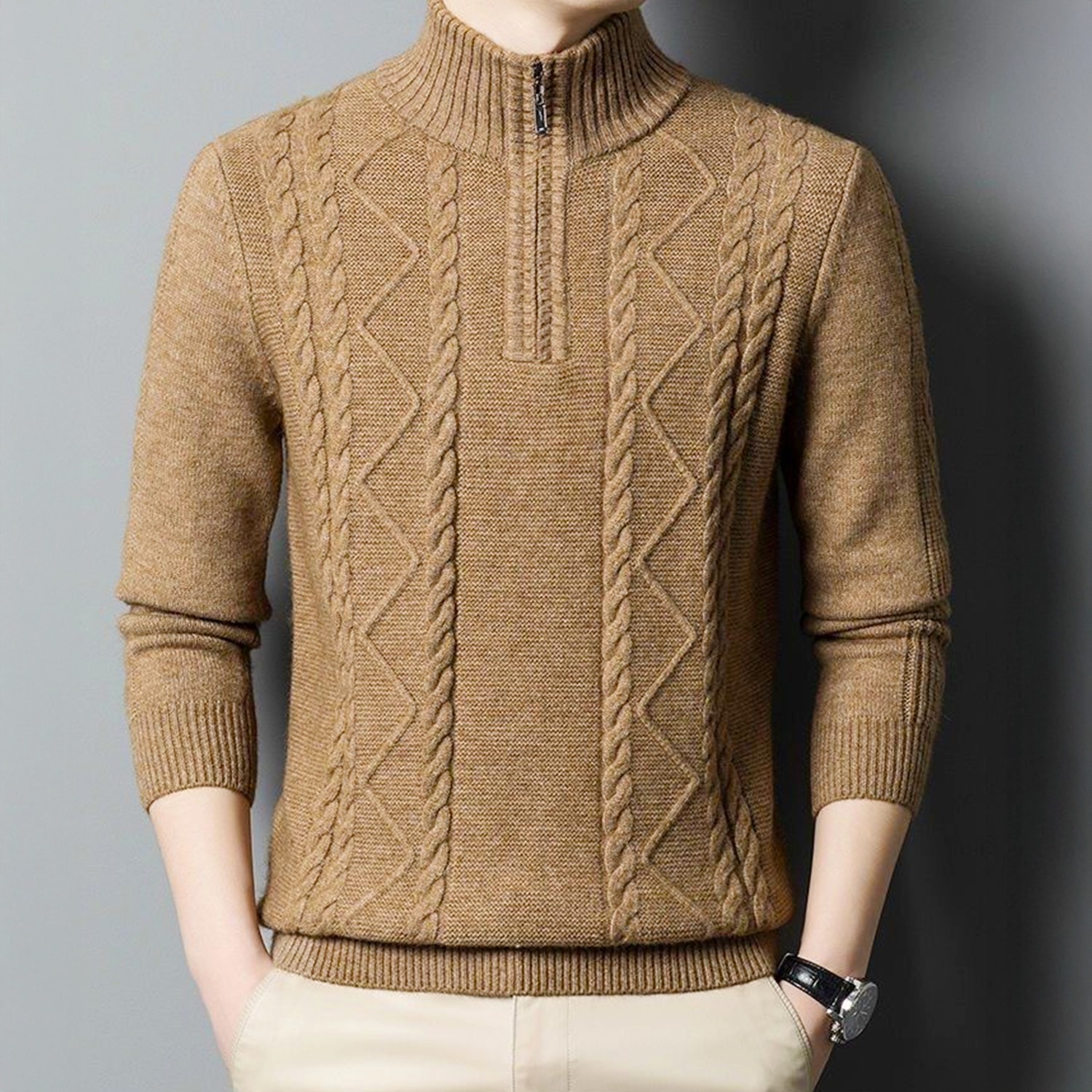 The Camden Half-Zip Sweater
