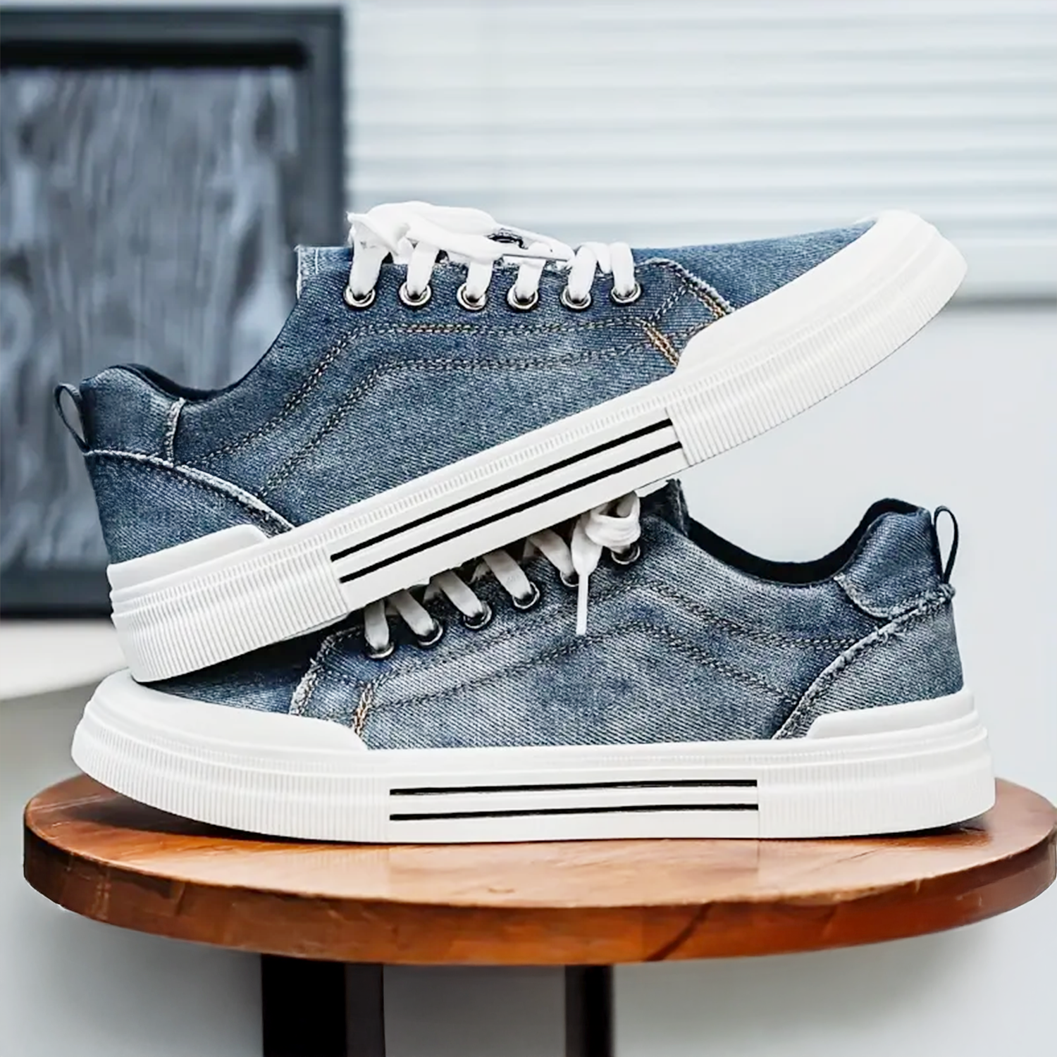 The Downtown Denim Sneakers