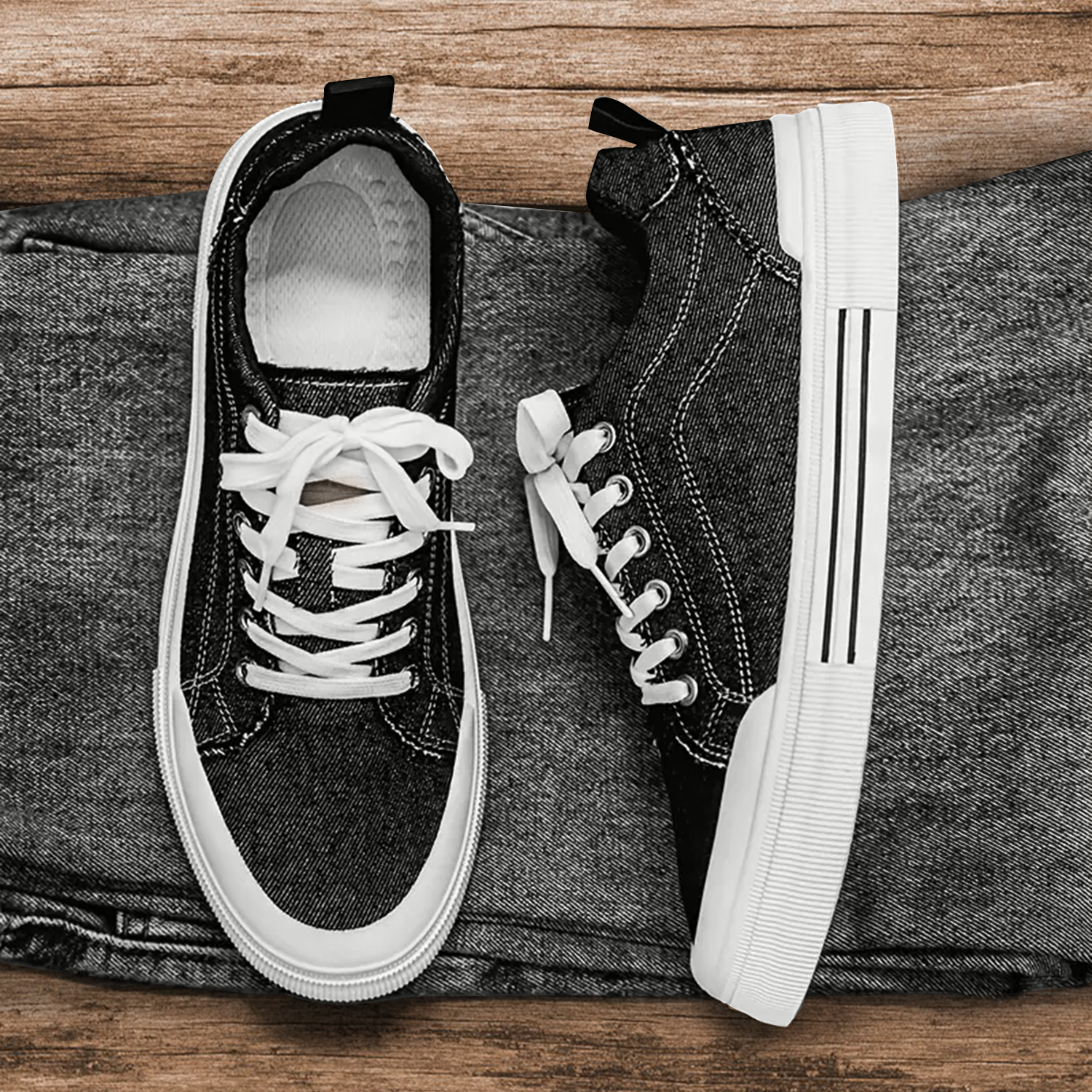 The Downtown Denim Sneakers