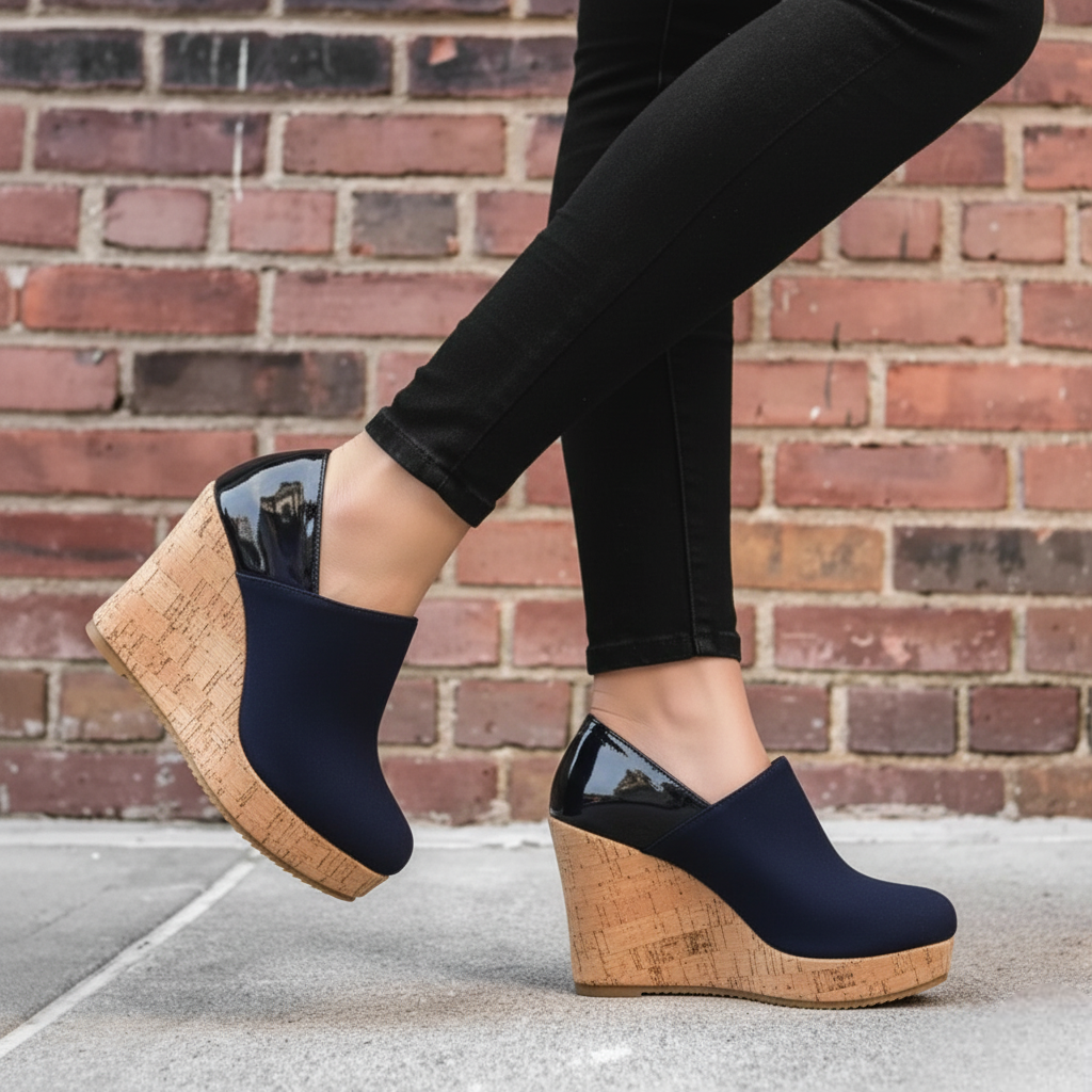 The Aria Cork Wedges