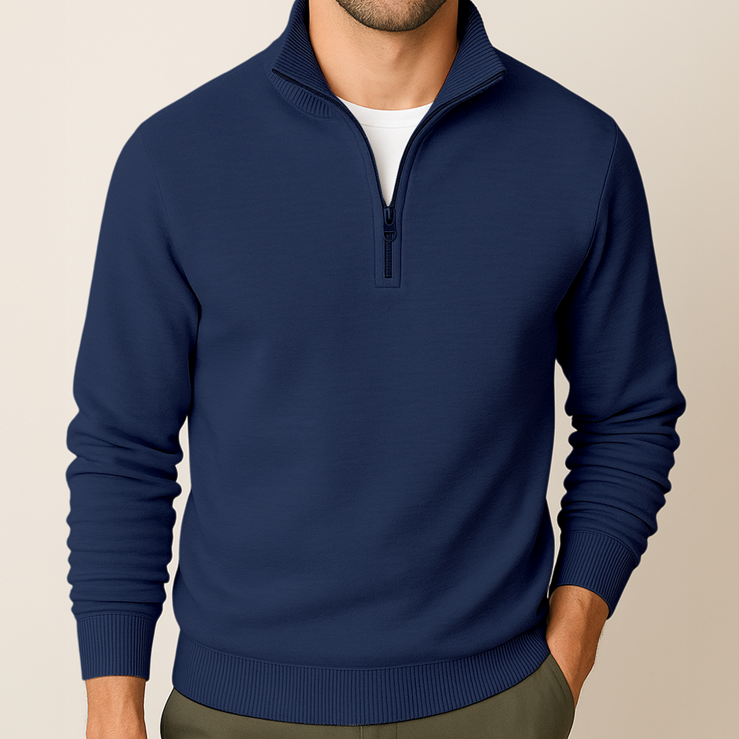 The Trento Zip Sweater
