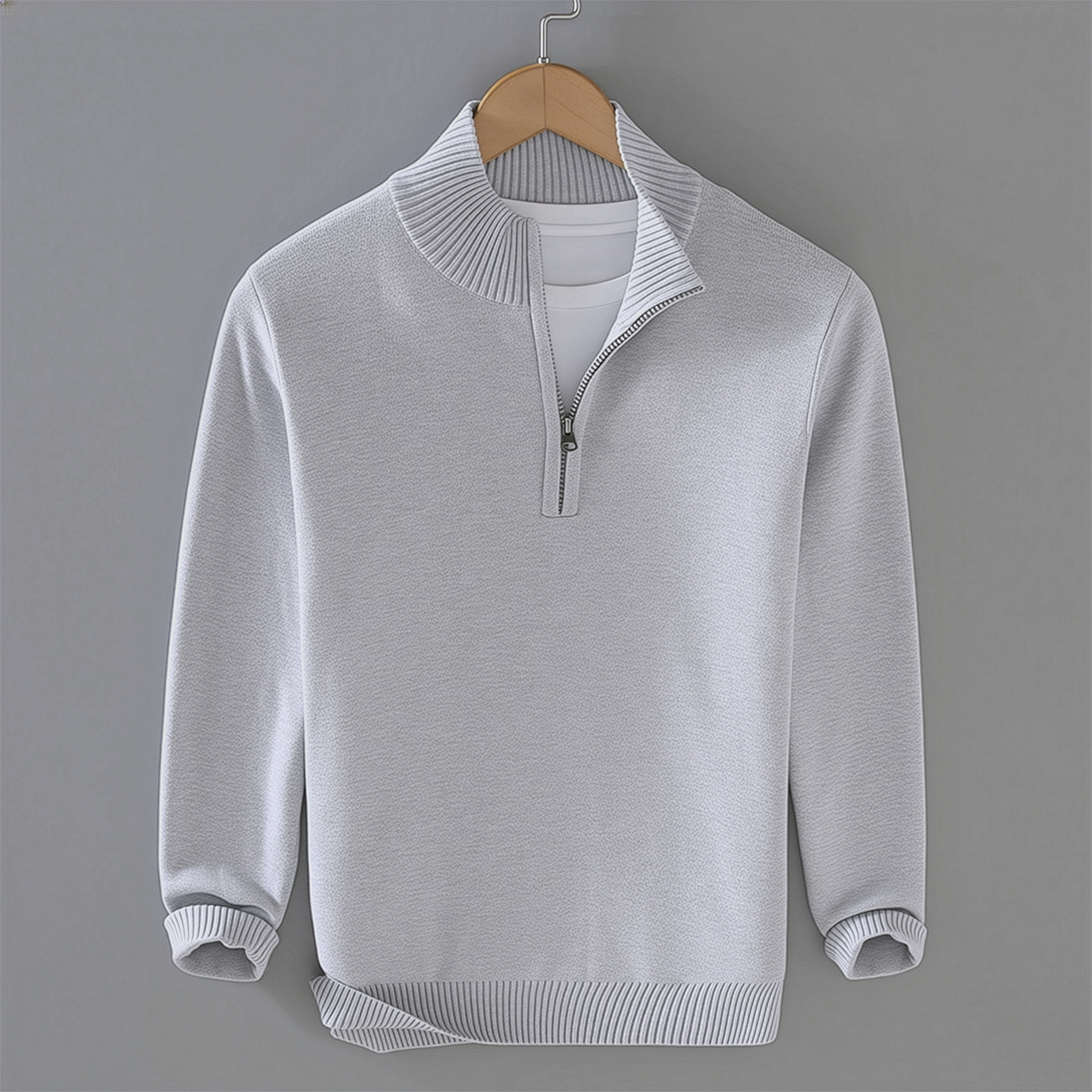 The Trento Zip Sweater
