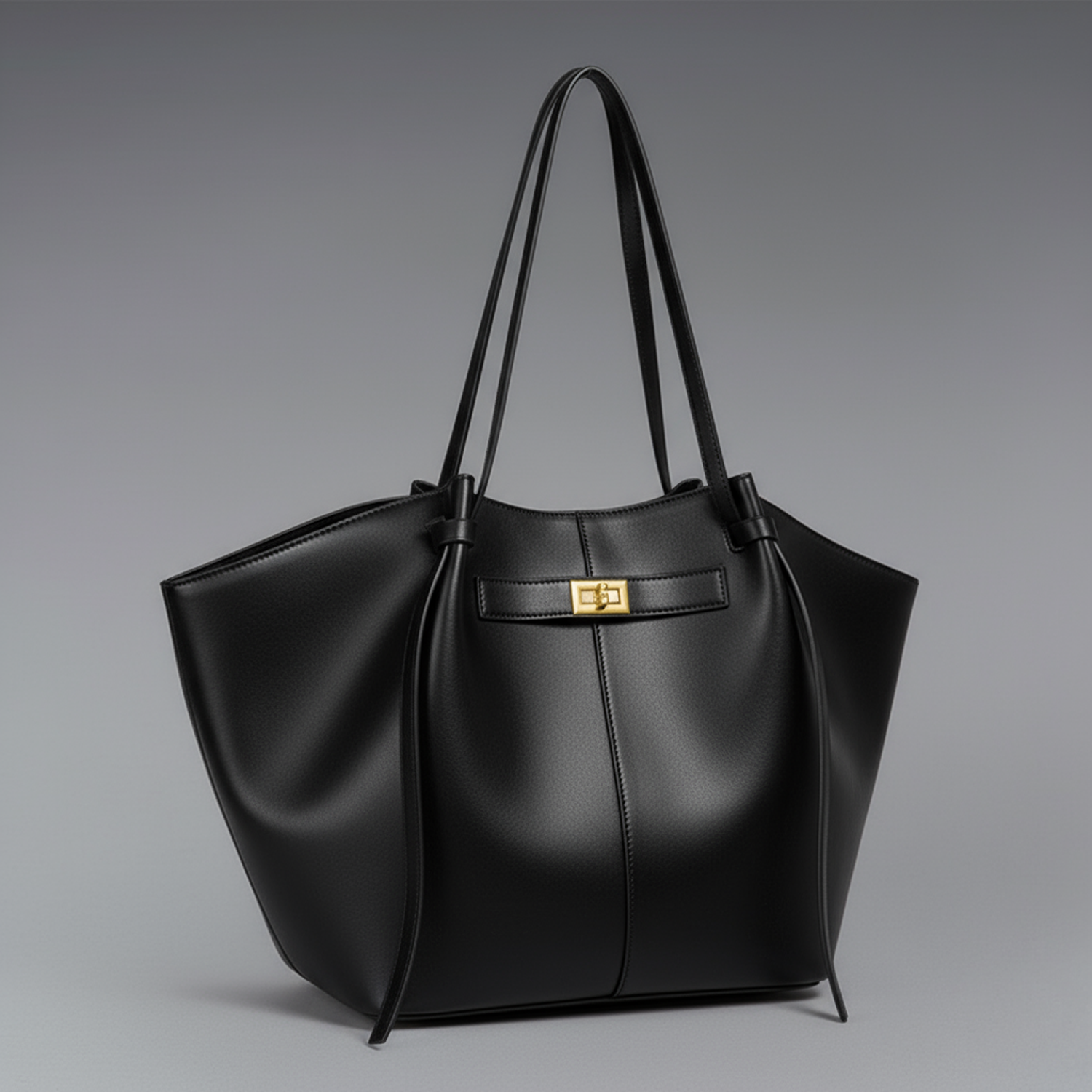 The Emilia Medium Leather Tote