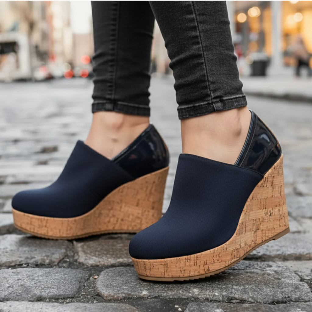 The Aria Cork Wedges