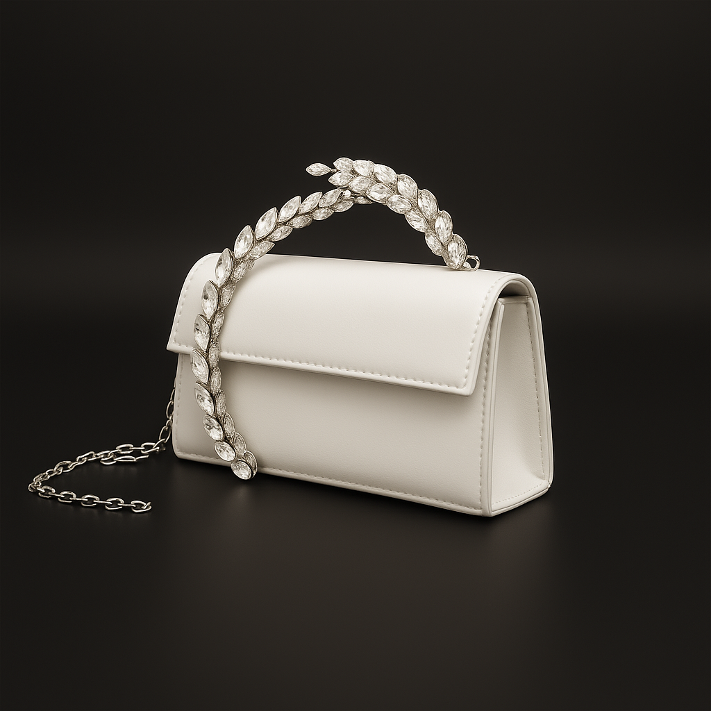 The Aurora Crystal Clutch