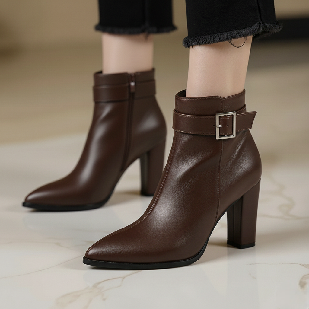The Emilia Buckle Boot