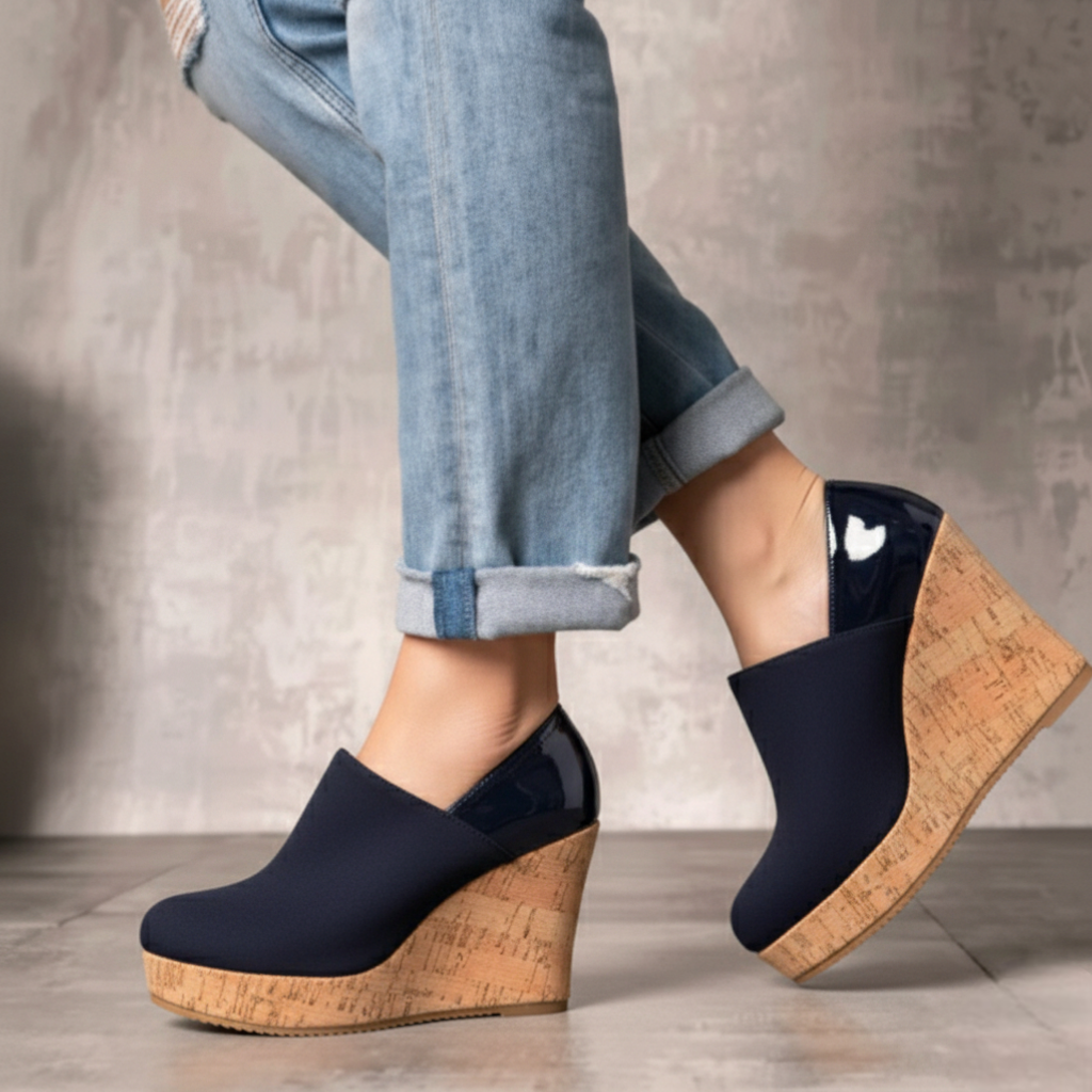 The Aria Cork Wedges