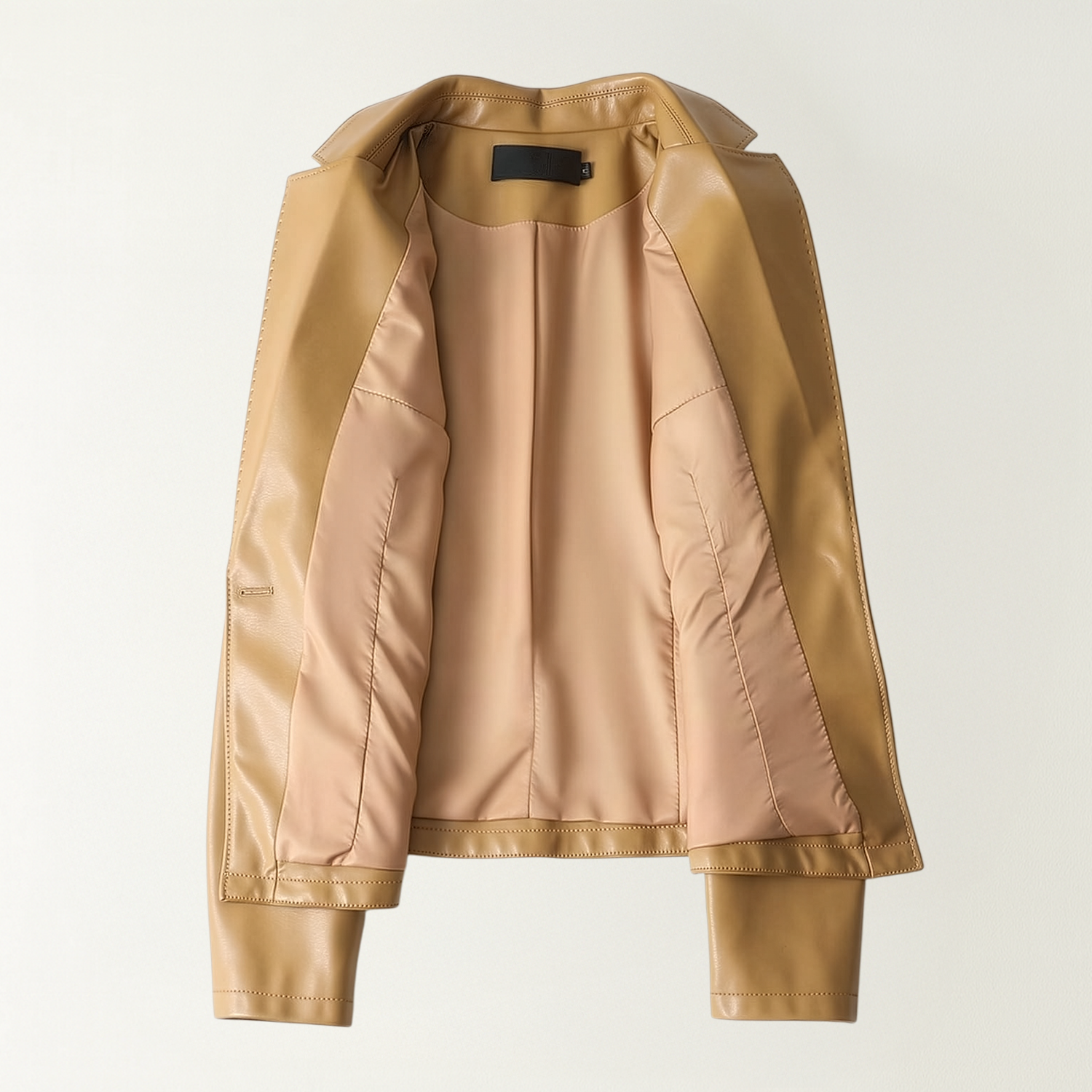 Clarisa Lambskin Leather Jacket