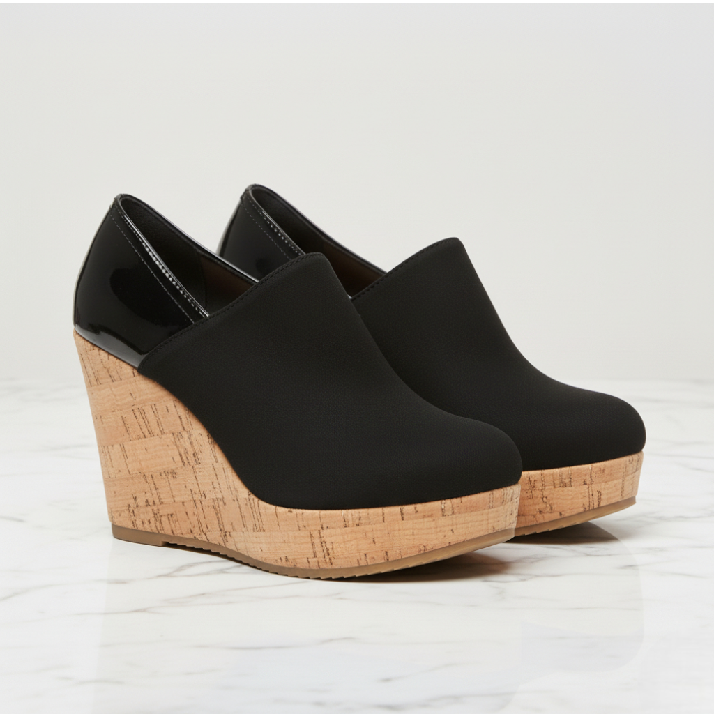 The Aria Cork Wedges