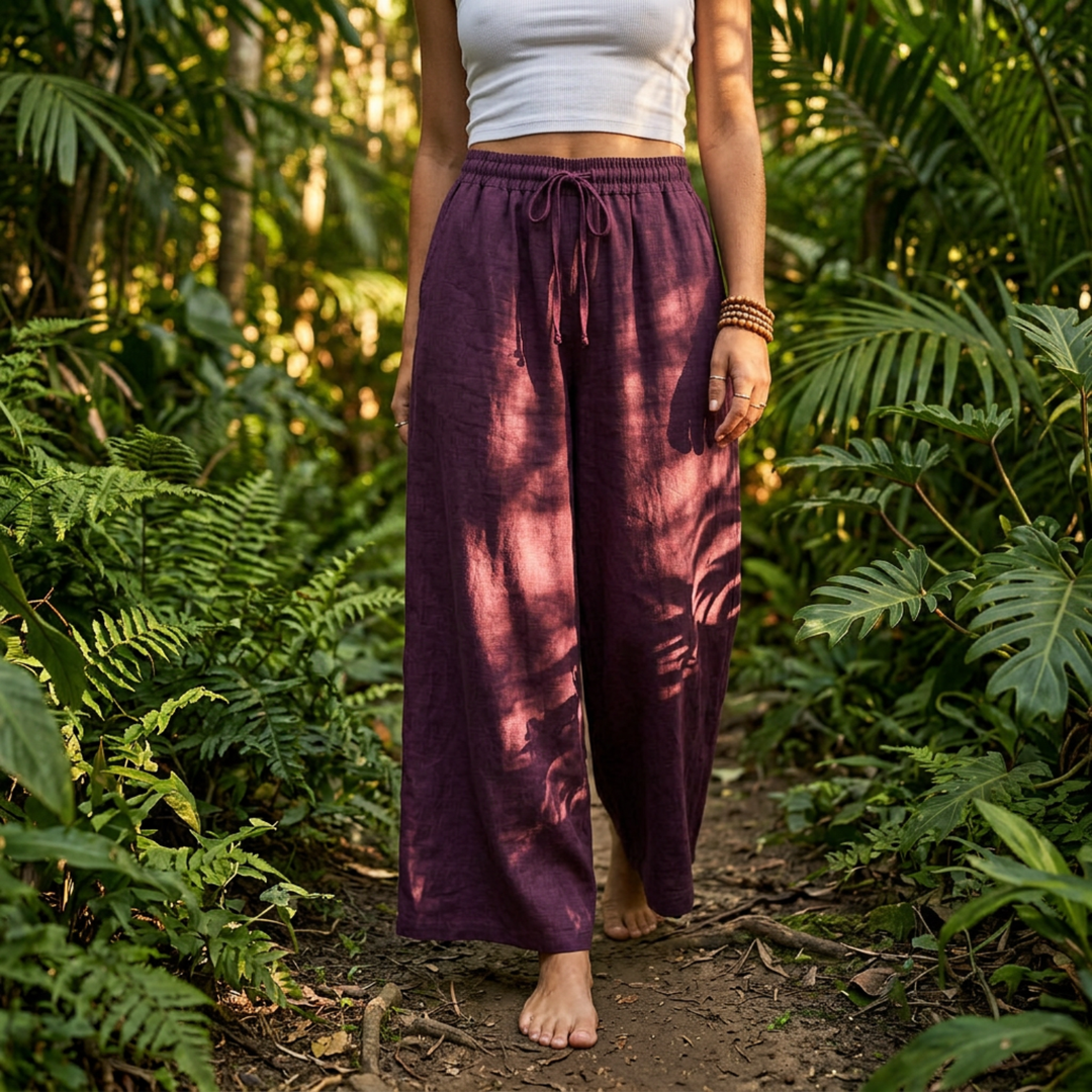 The Santorini Linen Pants