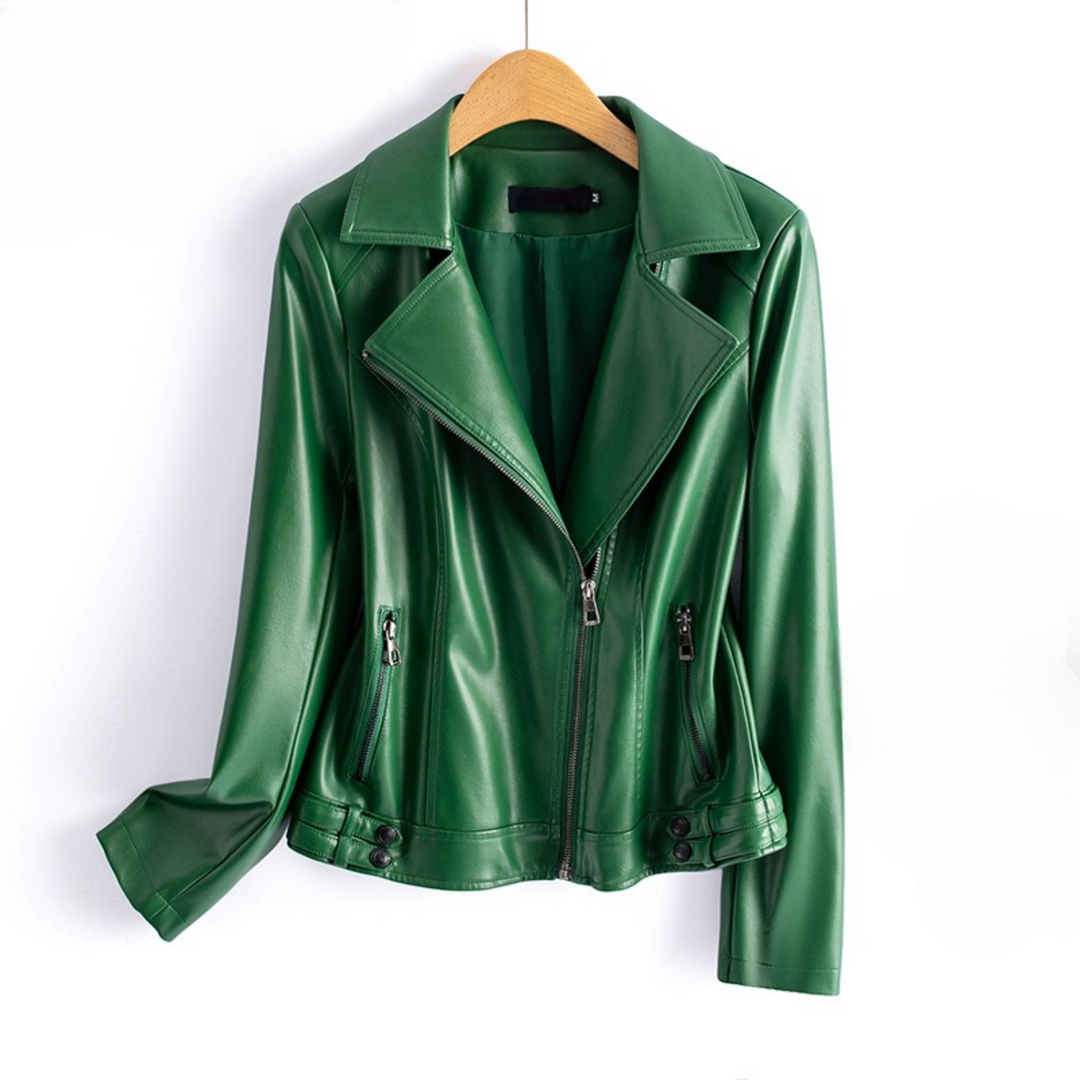 Amara Lambskin Leather Jacket