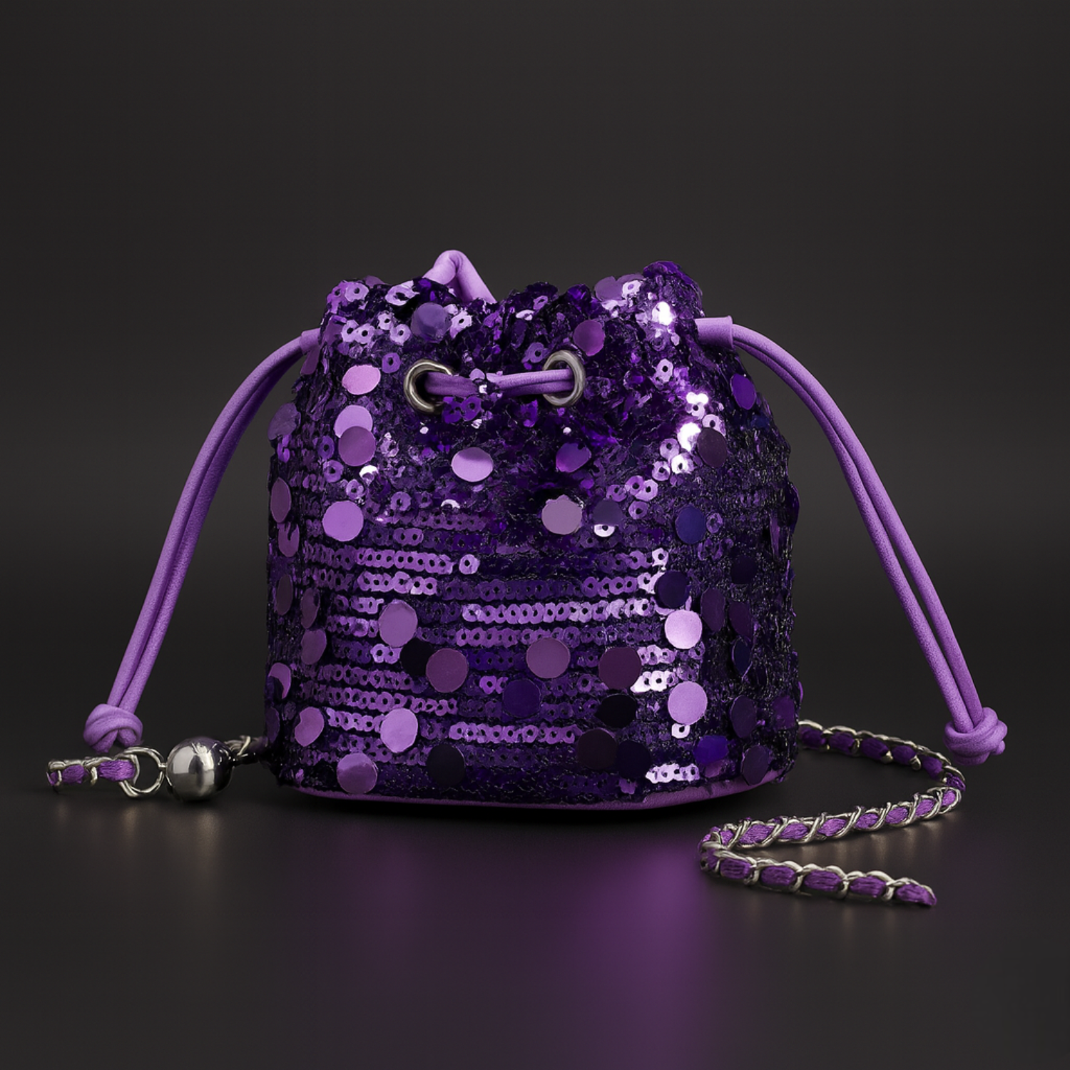 The Siena Sequin Pouch