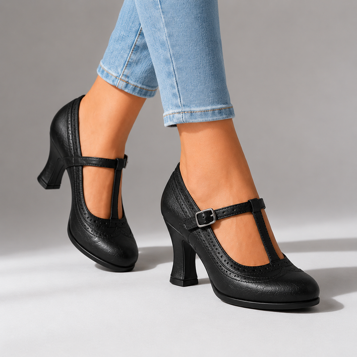Belle Mary Jane Heels