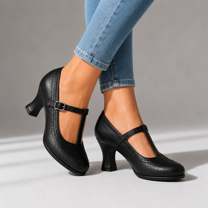 Belle Mary Jane Heels