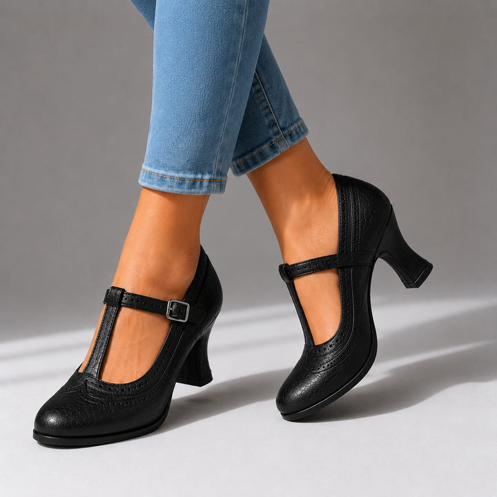 Belle Mary Jane Heels