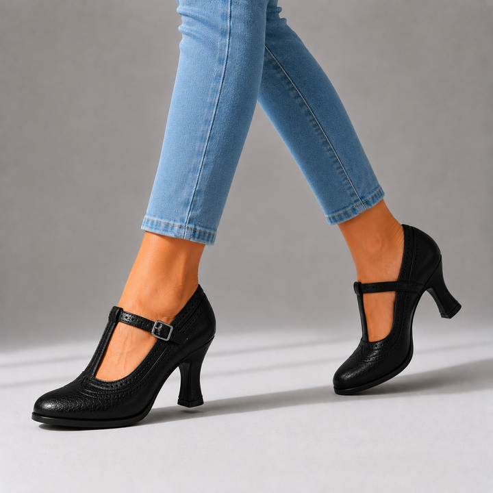 Belle Mary Jane Heels