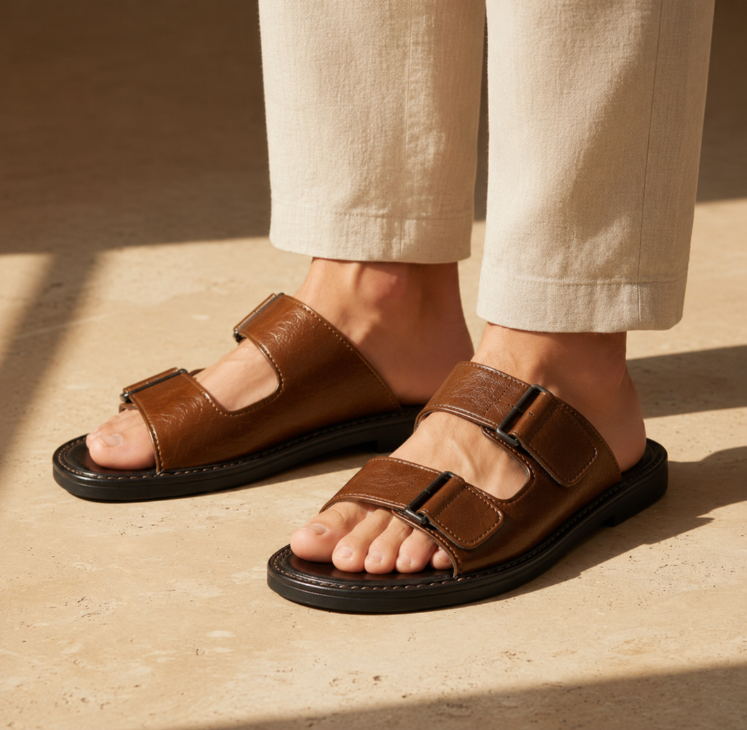 Hudson Leather Sandals