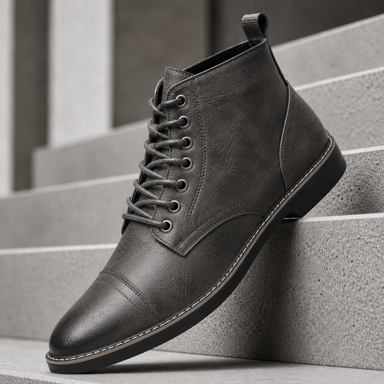 Ashford Leather Lace-Up Boot