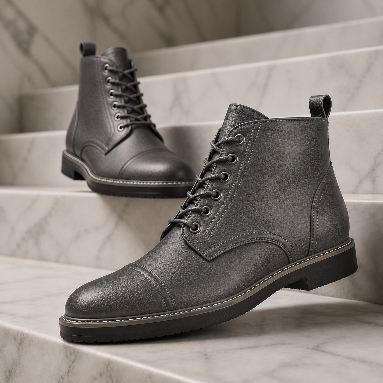 Ashford Leather Lace-Up Boot