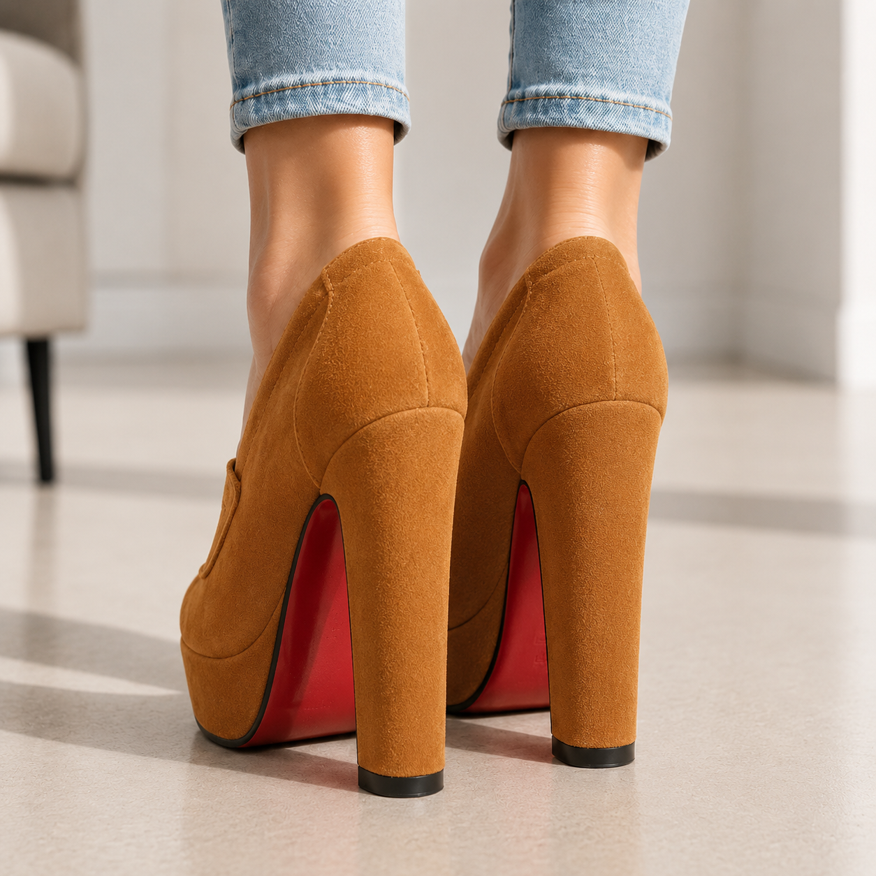 Scarlet Sole Platform Loafers