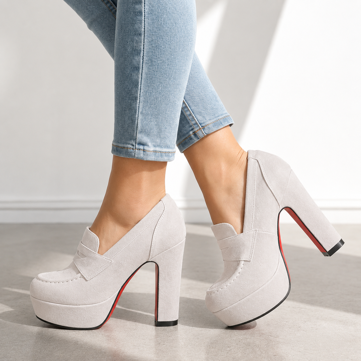 Scarlet Sole Platform Loafers