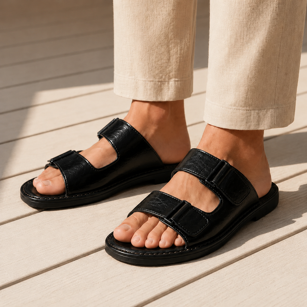 Hudson Leather Sandals
